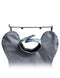 X-Ray Apron Hangers CC-Style 15” Chrome Coated Stainless Steel